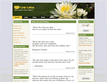 Tablet Screenshot of linklotus.com